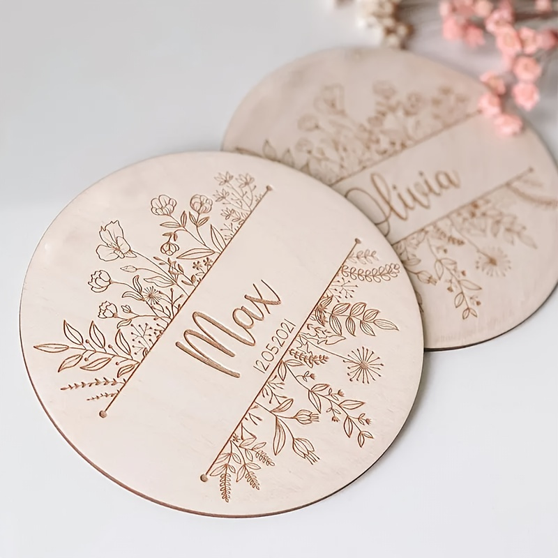 Personalized Floral Engraved N - Halloween Party Supplies ulasan dan harga