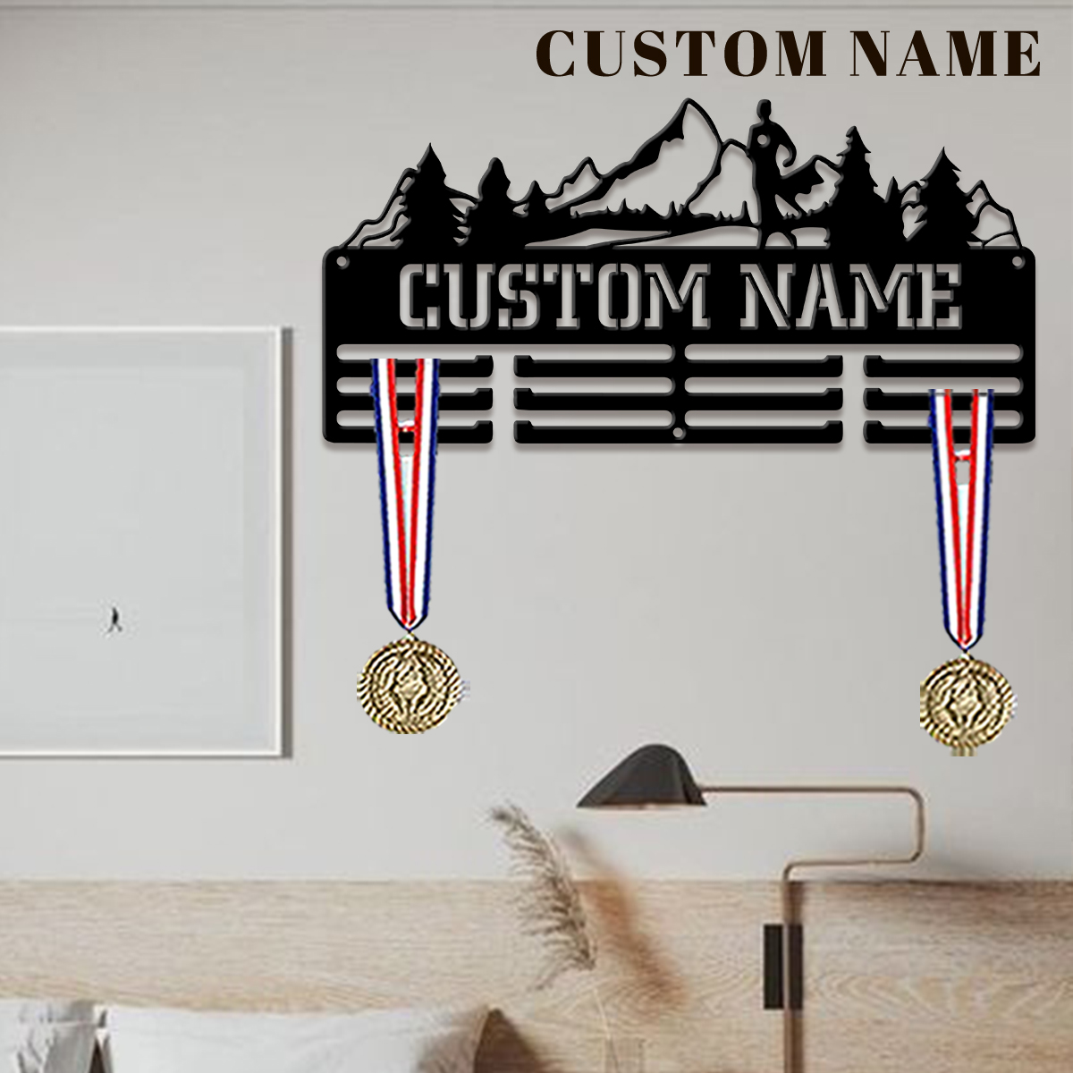 Custom Marathon Metal Medal Di - Halloween Party Supplies ulasan dan harga