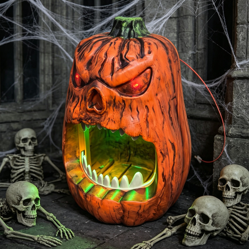 Halloween LED Lighted Pumpkin  - Pumpkin Lantern Halloween ulasan dan harga