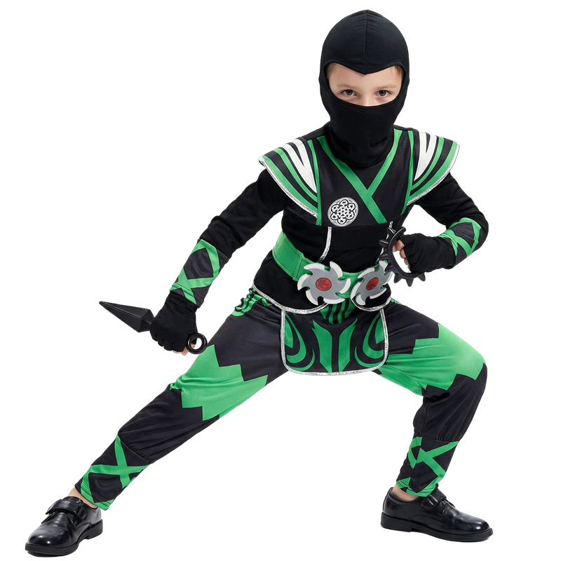 Japanese Ninja Costume Set for - Halloween Costume Kids ulasan dan harga