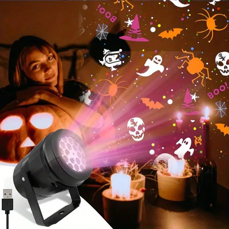 Halloween LED Projector Light  - Pumpkin Lantern Halloween ulasan dan harga