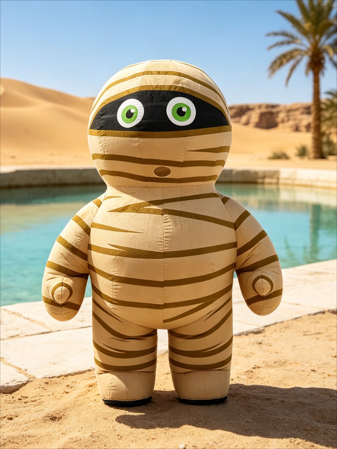 Inflatable Mummy Costume Masco - Halloween Costume Adult ulasan dan harga