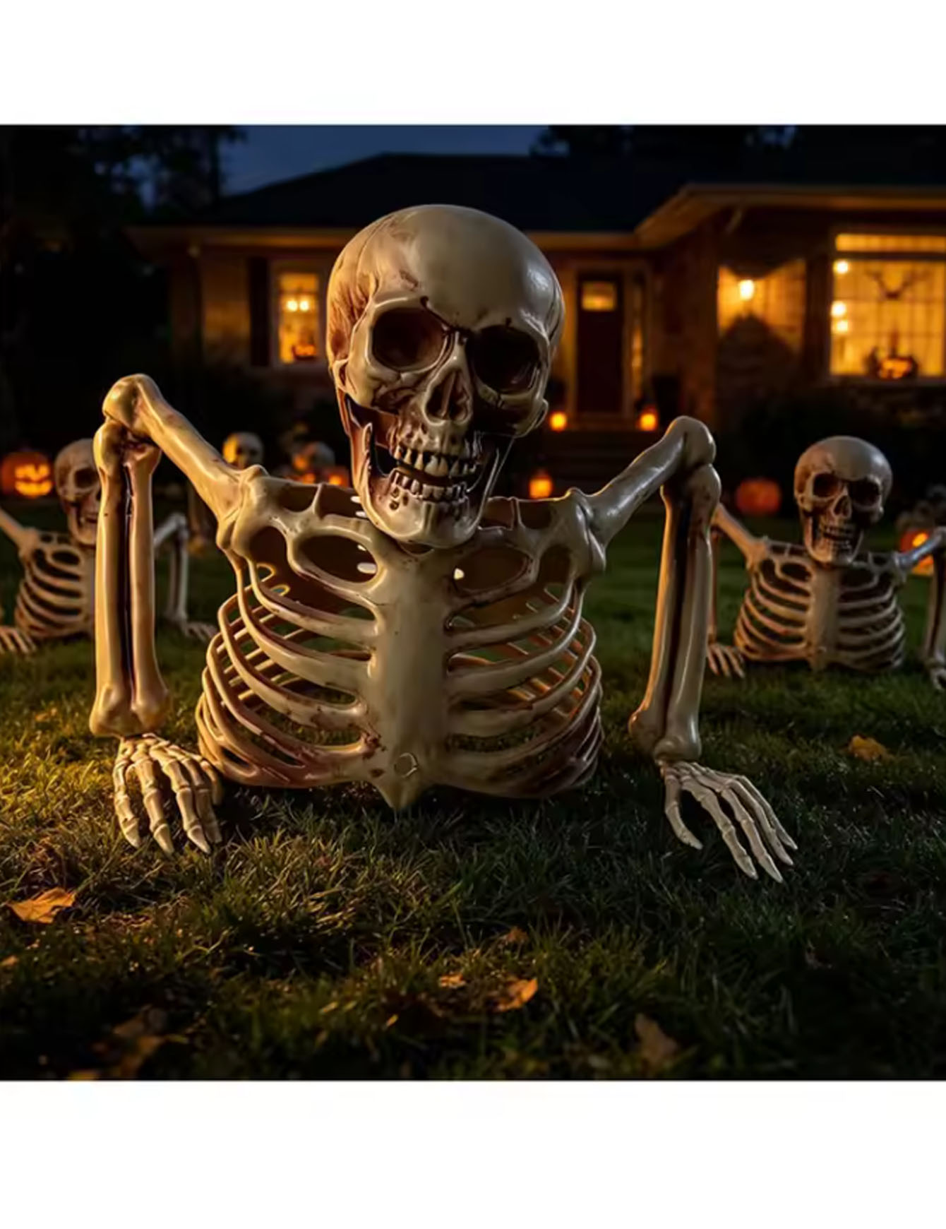 Halloween Half Skeleton Party, - Spider Web Halloween Decoration ulasan dan harga