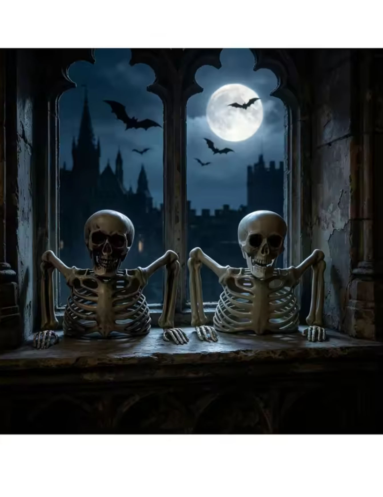 Halloween Half Skeleton Party, - Spider Web Halloween Decoration ulasan dan harga