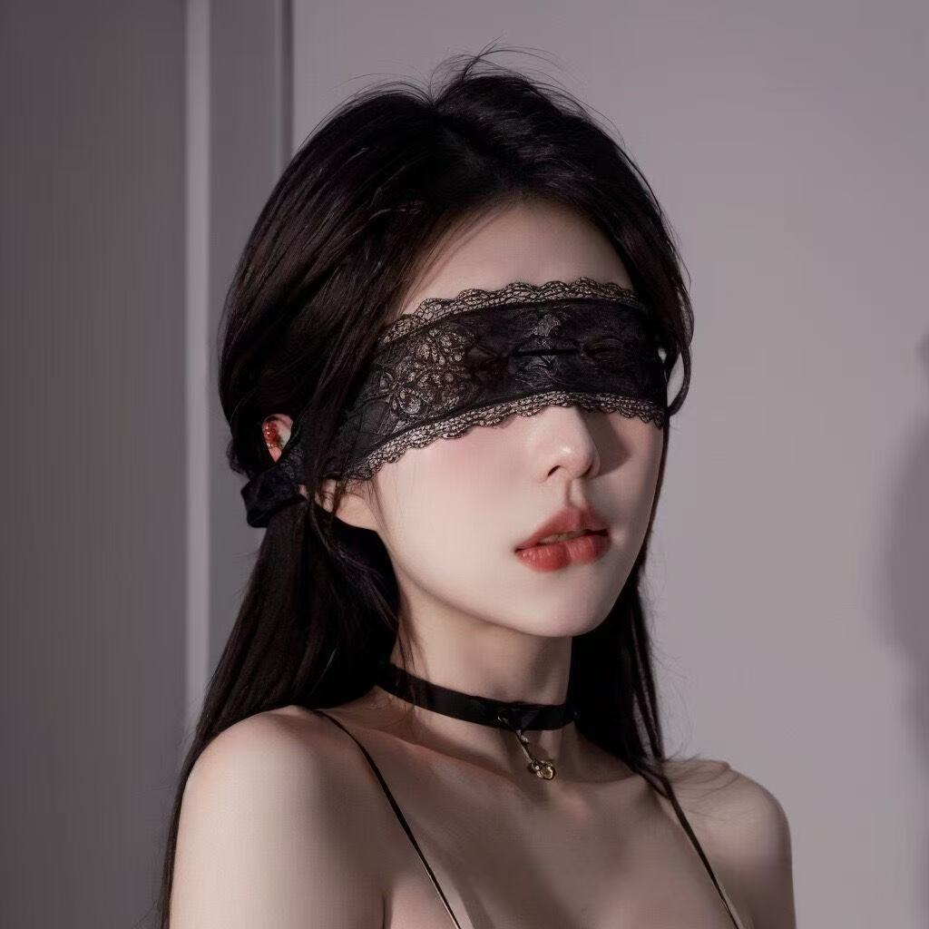 Sexy Lace Eye Mask Black Flora - Halloween Party Supplies ulasan dan harga