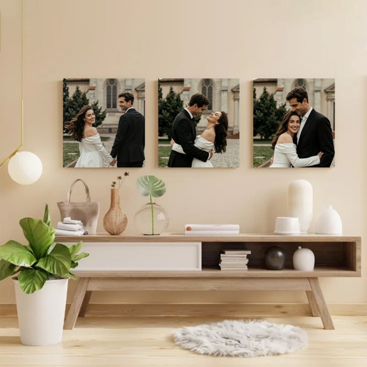 Set of 3 Custom Photo Canvas P - Halloween Party Supplies ulasan dan harga