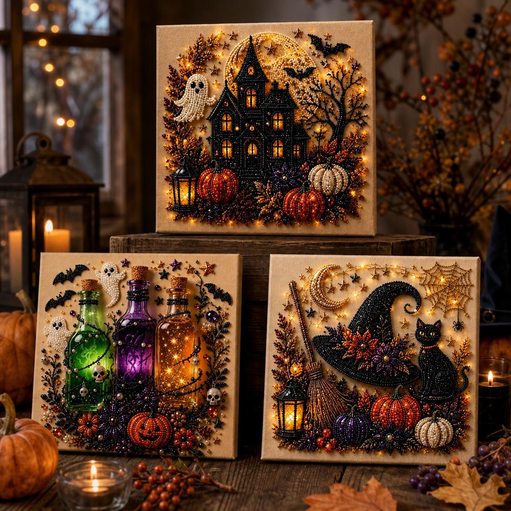 Halloween Ghost & Pumpkin 3D P - Pumpkin Lantern Halloween ulasan dan harga