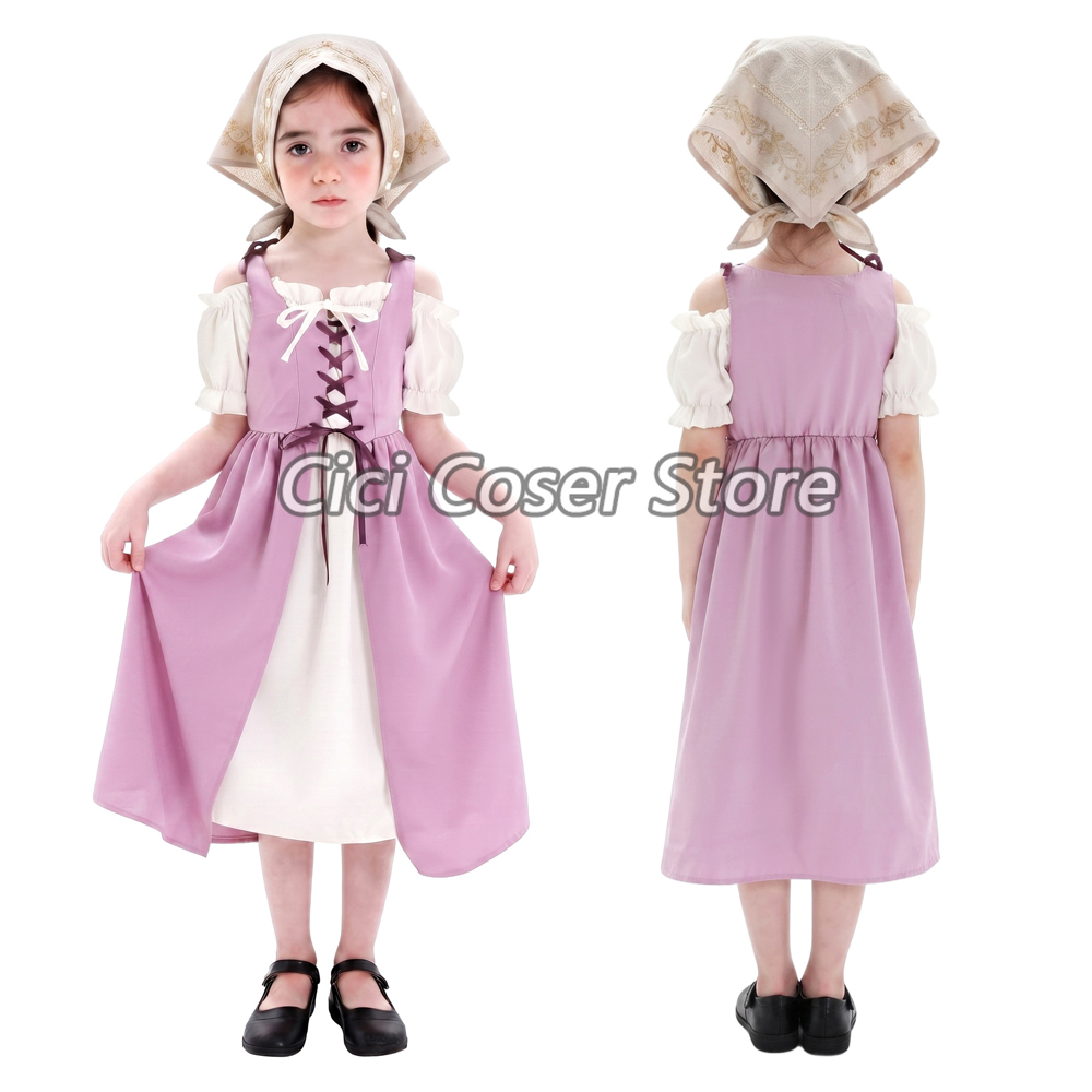 Kids Medieval Costume Girls Vi - Halloween Costume Kids ulasan dan harga