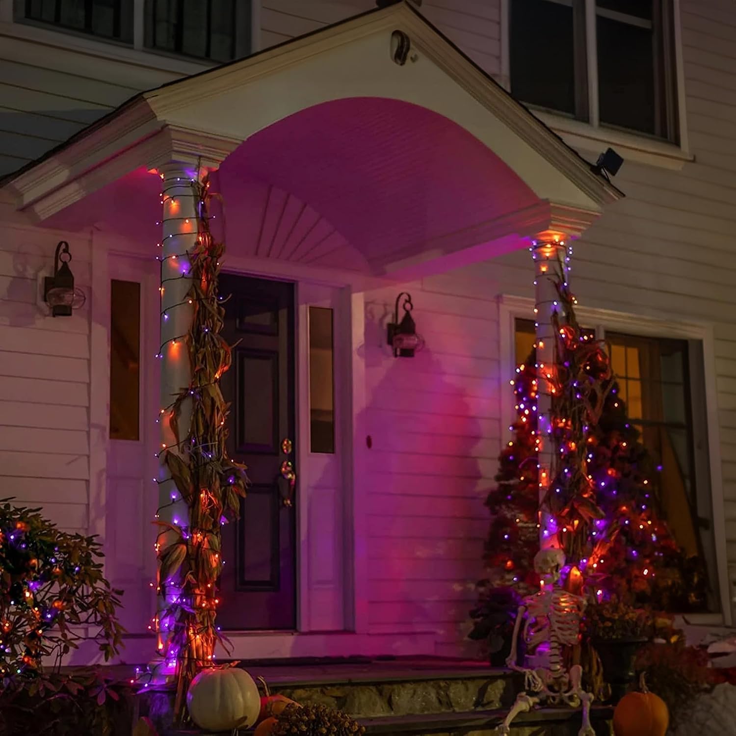 Dazzle Bright 164 FT 500 LED H - Halloween Led String Lights Orange ulasan dan harga