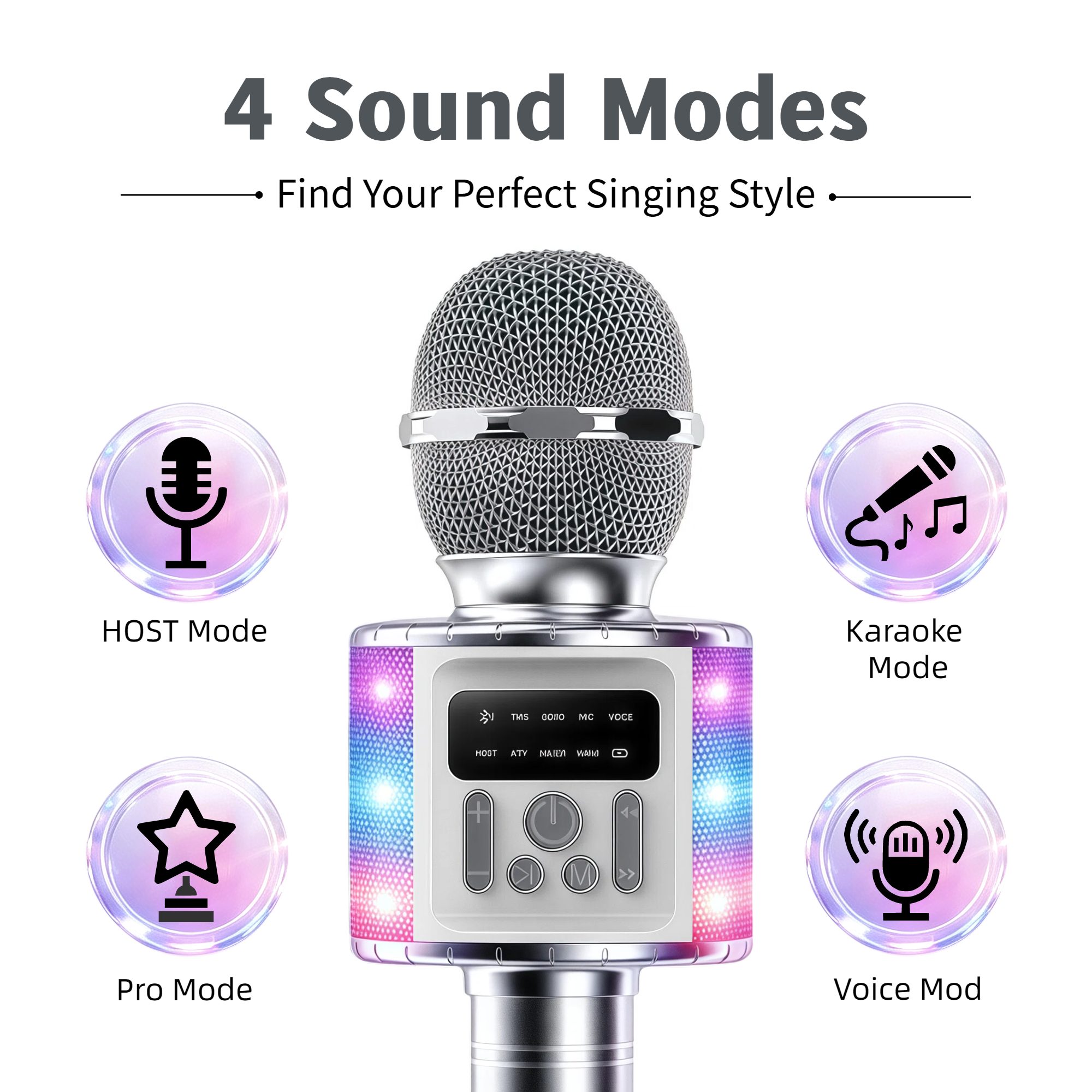 TWS Dual Wireless Karaoke Micr - Halloween Party Supplies ulasan dan harga