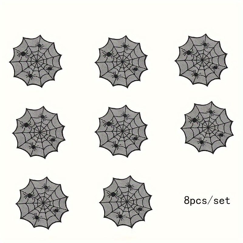 VIKAMA Halloween Black Lace Sp - Spider Web Halloween Decoration ulasan dan harga