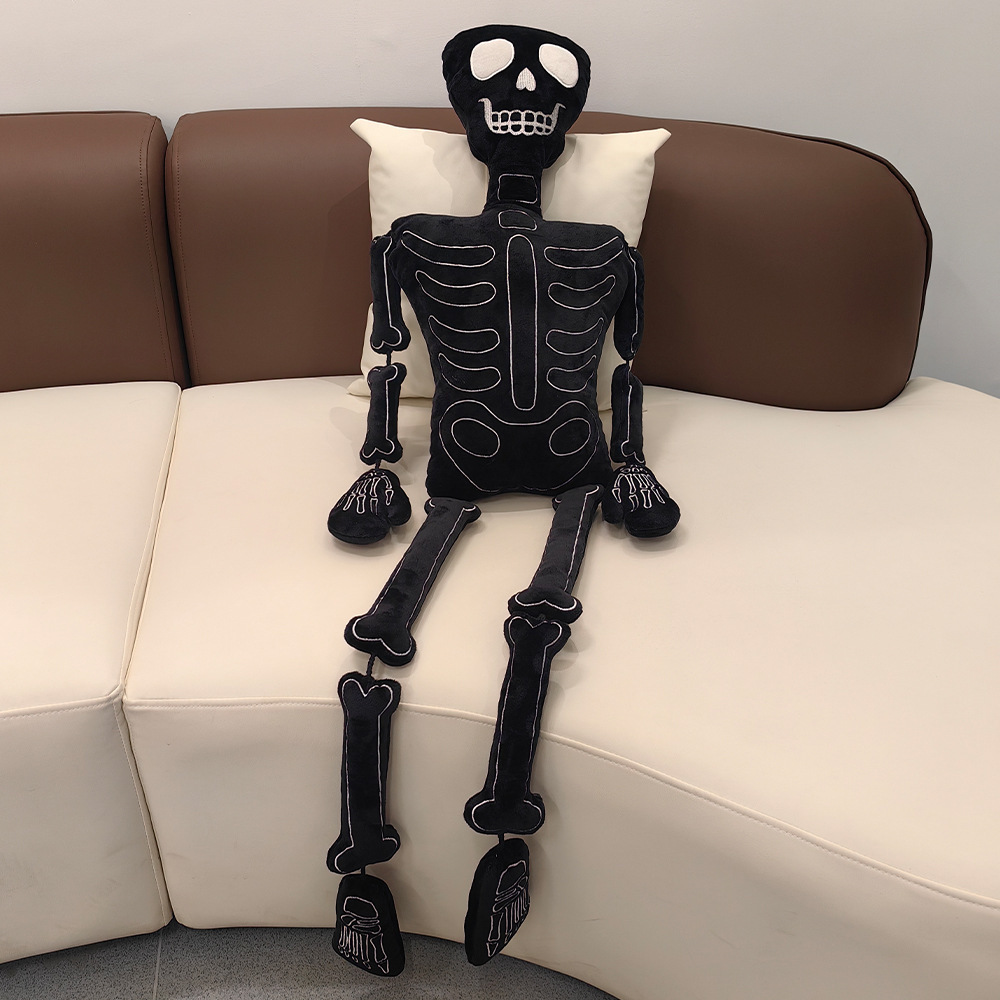 Halloween Skeleton Plush Doll  - Halloween Skeleton Decoration ulasan dan harga