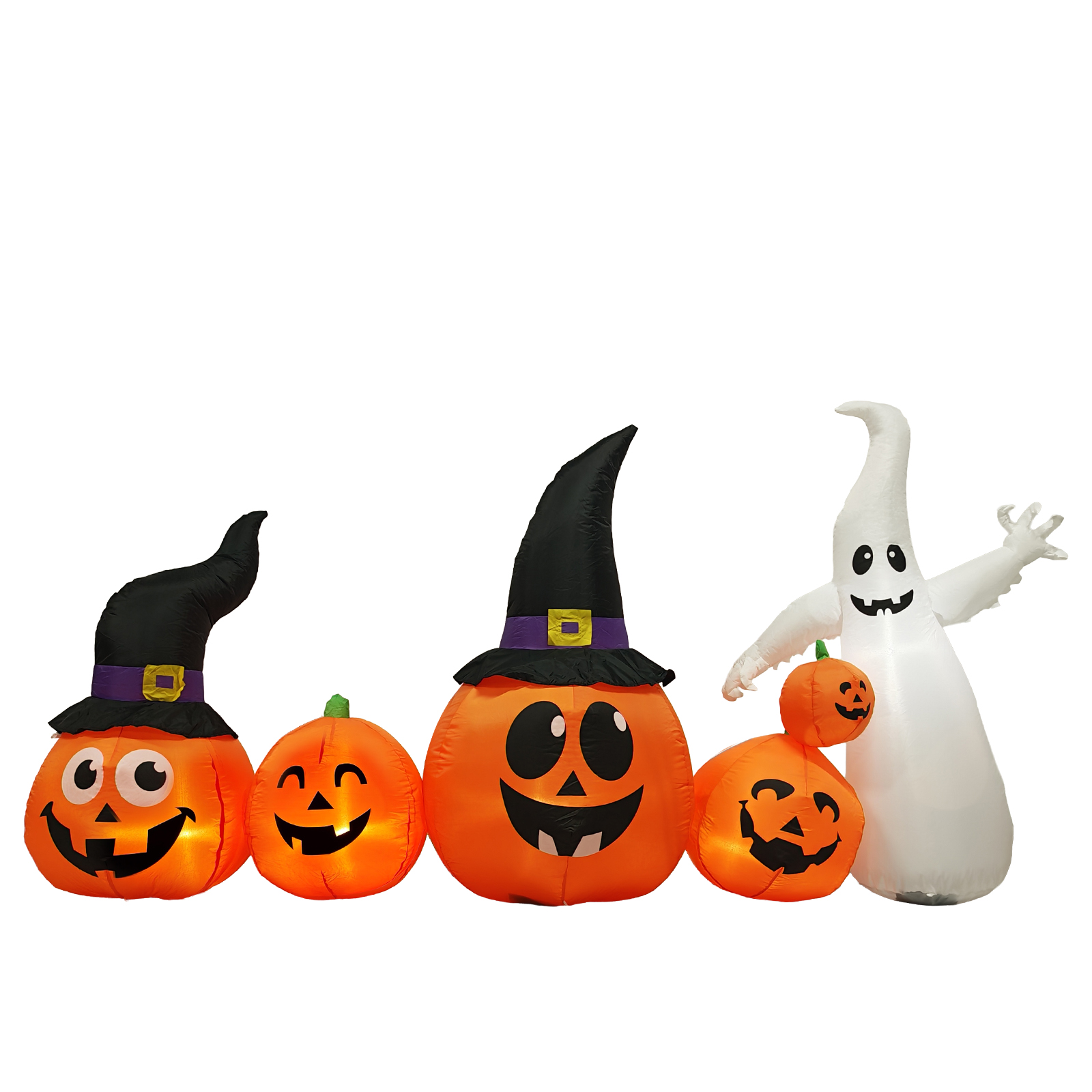 8FT Long Halloween Inflatables - Halloween Pumpkin Decor Led ulasan dan harga
